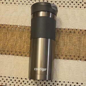 Contigo Silver and Black Travel Mug